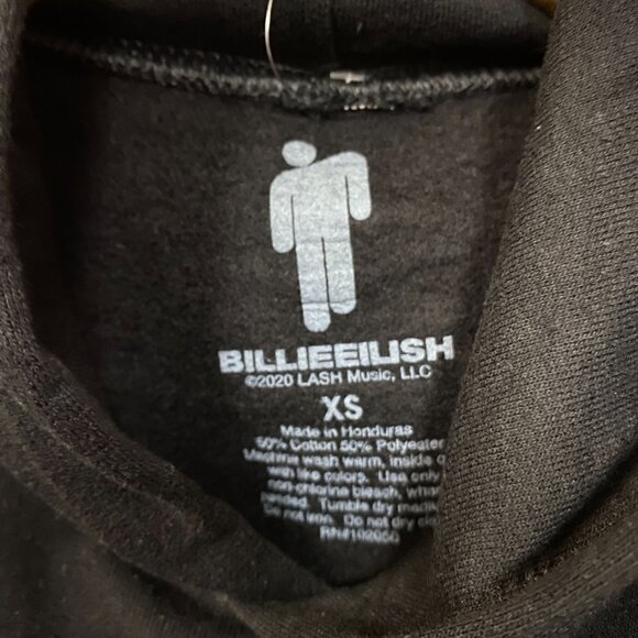 Billie Eilish Bad Guy Music Hoodie size  XS - Picture 4 of 5